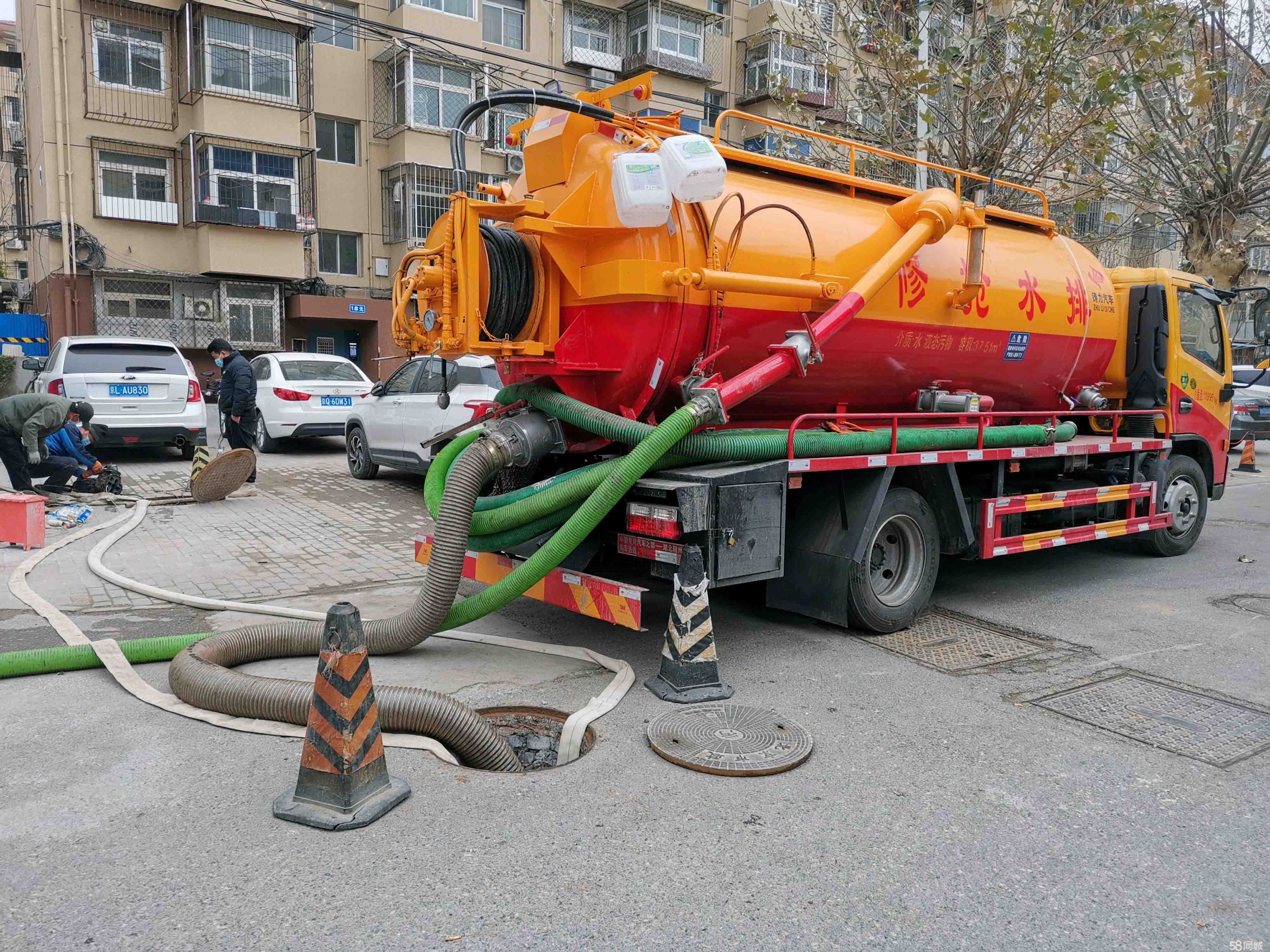 畅好乡抽粪吸污